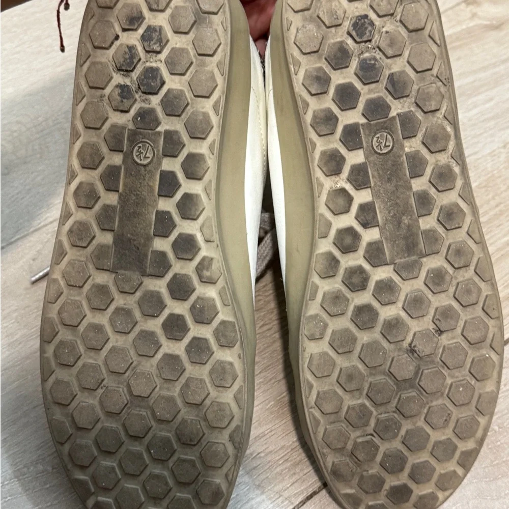 SHUSHOP Paris Pink Star Sneakers Glitter Heel Distressed Golden Goose Style - Picture 6 of 6